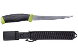 Darbo įrankiai. Mechaniniai įrankiai. Peiliai ir geležtės. Statybiniai peiliai, iškylavimo peiliai. Žuvies filiavimo peilis Morakniv® Fishing Comfort Fillet 155